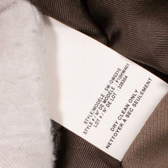 Helmut Lang Sleeveless Cotton Linen Trenchcoat Rain Jacket In Khaki - Picture 8 of 8